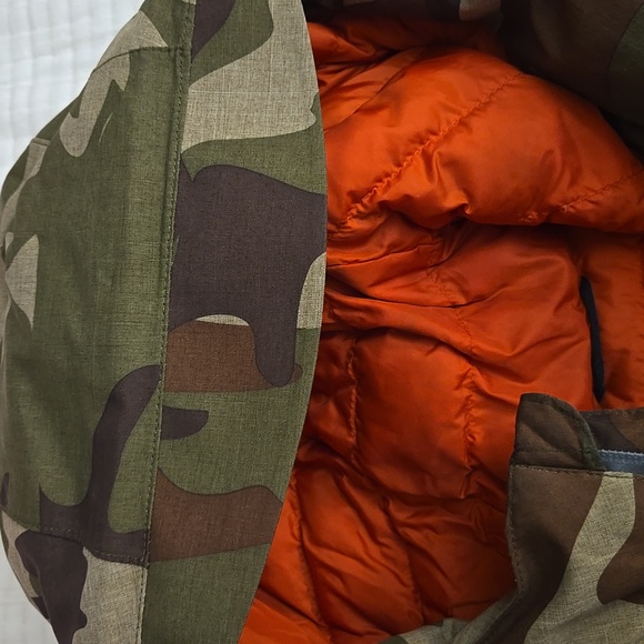 Mens L.L. Bean Camouflage Winter Jacket L reg - Picture 6 of 13